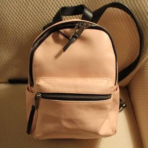 FRENCH CONNECTION Pink leather backpack